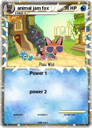 Pokemon animal jam fox