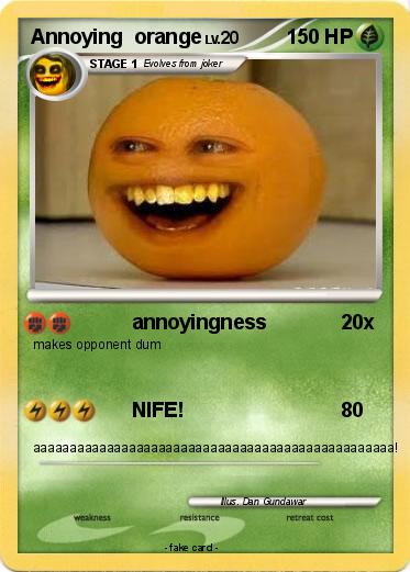 Pokemon Annoying  orange