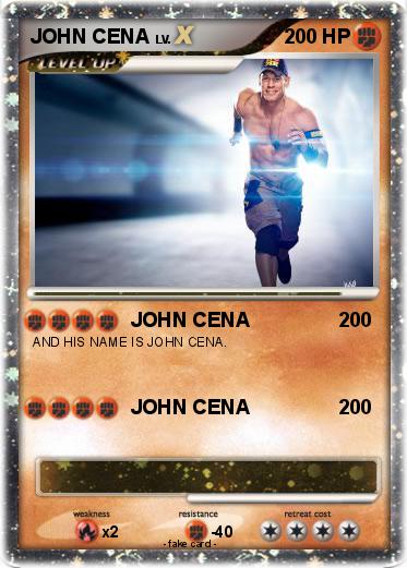 Pokemon JOHN CENA