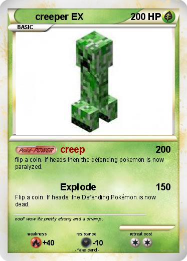 Pokemon creeper EX