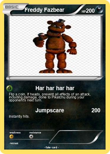 Pokemon Freddy Fazbear