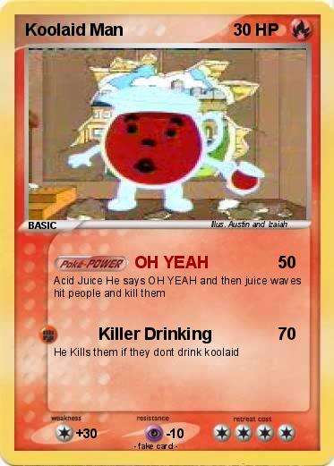 Pokemon Koolaid Man