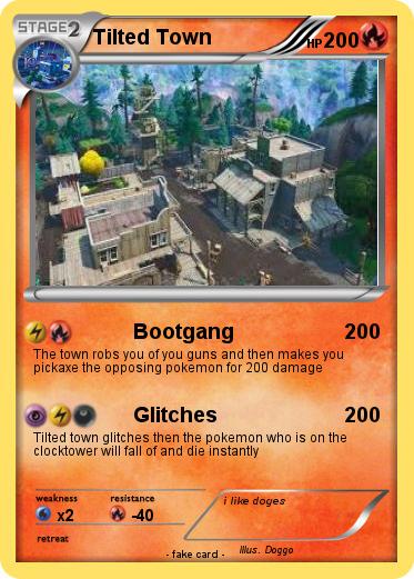 Pokemon Tilted Town