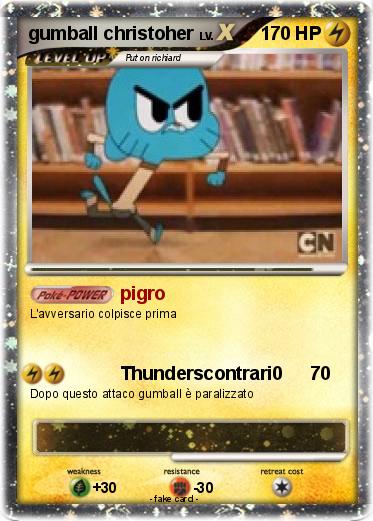 Pokemon gumball christoher