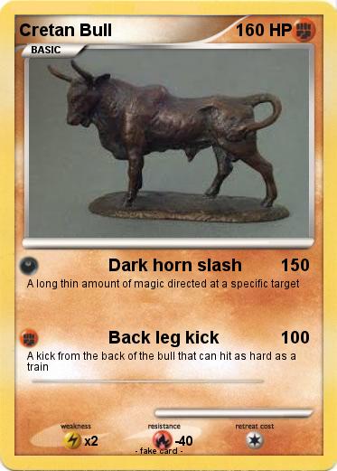 Pokemon Cretan Bull