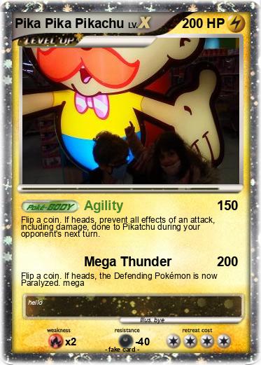 Pokemon Pika Pika Pikachu