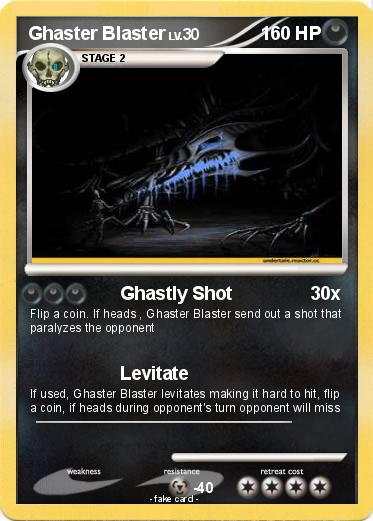 Pokemon Ghaster Blaster
