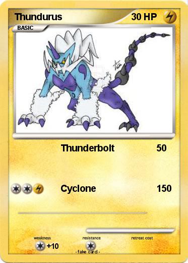 Pokemon Thundurus