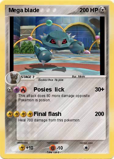 Pokemon Mega blade