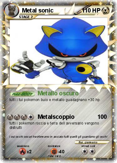 Pokemon Metal sonic