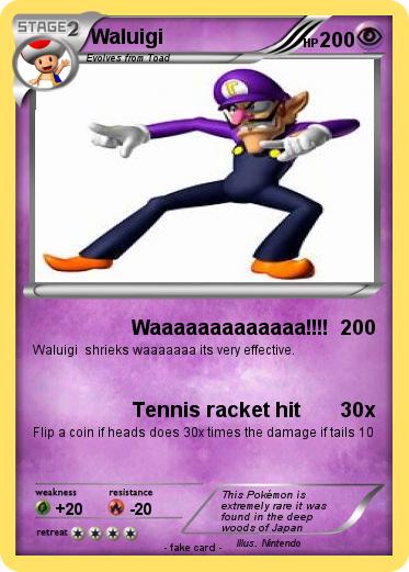 Pokemon Waluigi