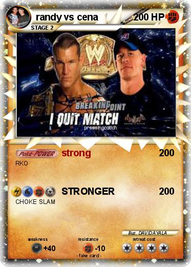 Pokemon randy vs cena