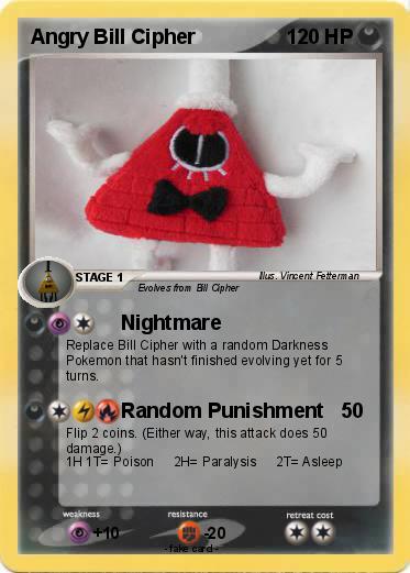 Pokemon Angry Bill Cipher