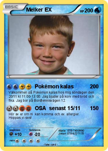 Pokemon Melker EX