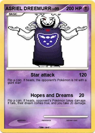 Pokemon ASRIEL DREEMURR