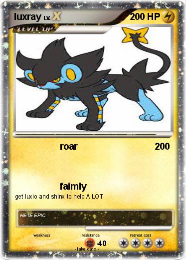 Pokemon luxray