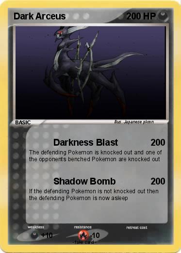 Pokemon Dark Arceus