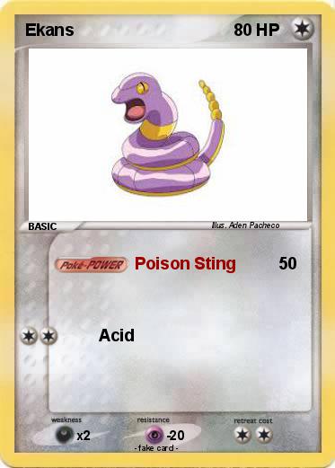 Pokemon Ekans