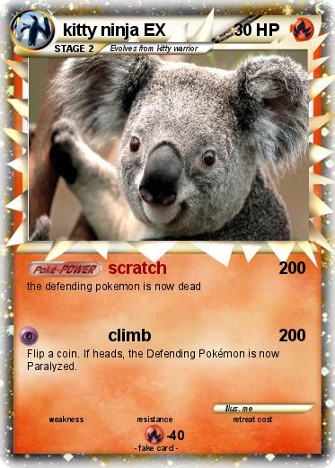 Pokemon kitty ninja EX