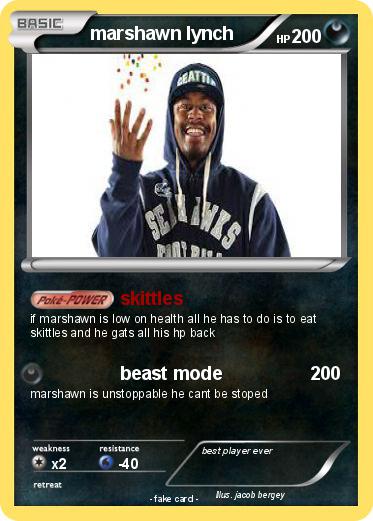 Pokemon marshawn lynch