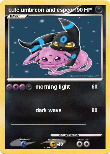 Pokemon cute umbreon and espeon Pokemon cute umbreon and espeon