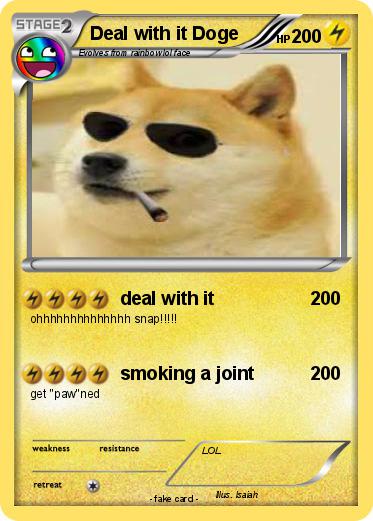 Pokemon Deal with it Doge