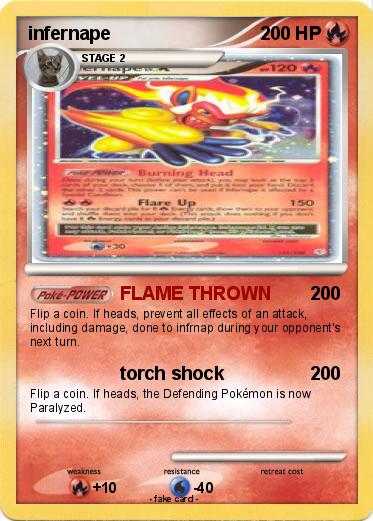 Pokemon infernape
