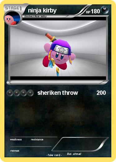 Pokemon ninja kirby