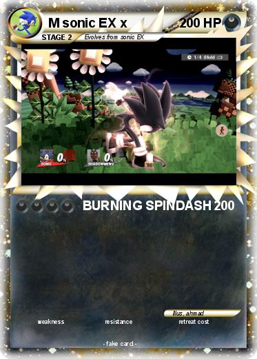Pokemon M sonic EX x
