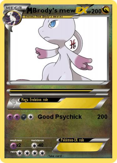 Pokemon Brody’s mew