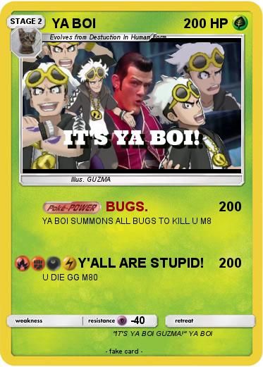 Pokemon YA BOI