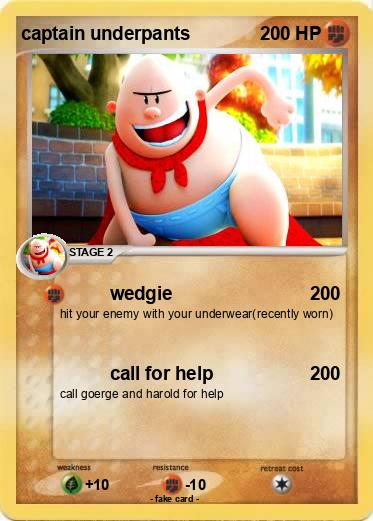 Pokemon captain underpants