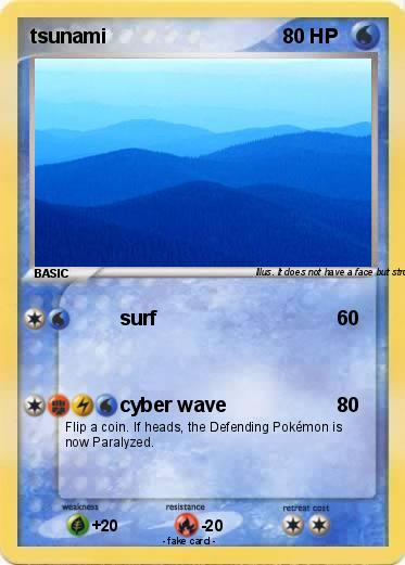 Pokemon tsunami