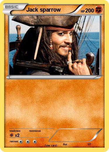 Pokemon Jack sparrow