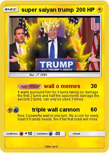 Pokemon super saiyan trump