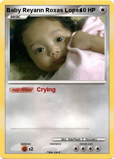 Pokemon Baby Reyann Roxas Lopez