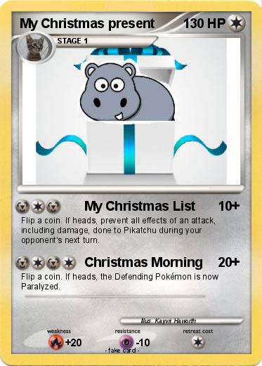 Pokemon My Christmas present