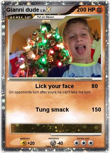 Pokemon Gianni dude