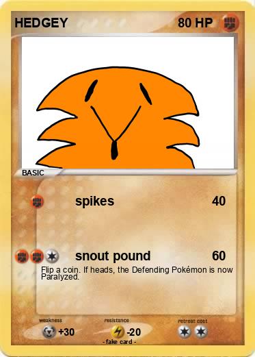 Pokemon HEDGEY