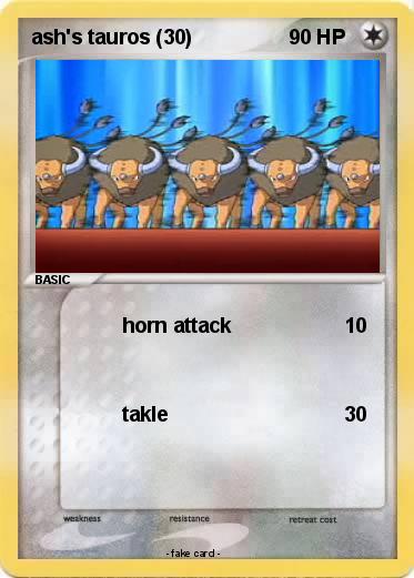 Pokemon ash's tauros (30)