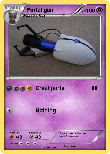 Pokemon Portal gun