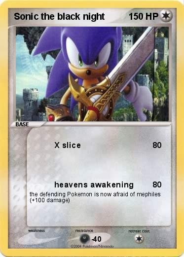 Pokemon Sonic the black night 