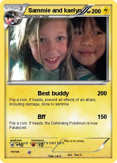 Pokemon Sammie and kaelyn