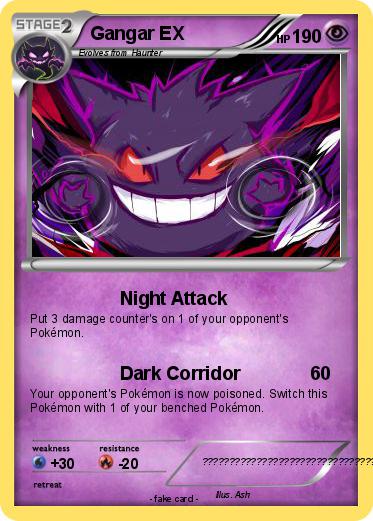 Pokemon Gangar EX