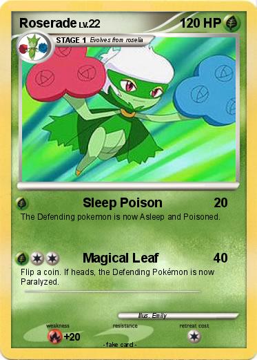 Pokemon Roserade