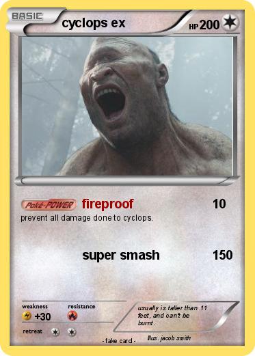 Pokemon cyclops ex