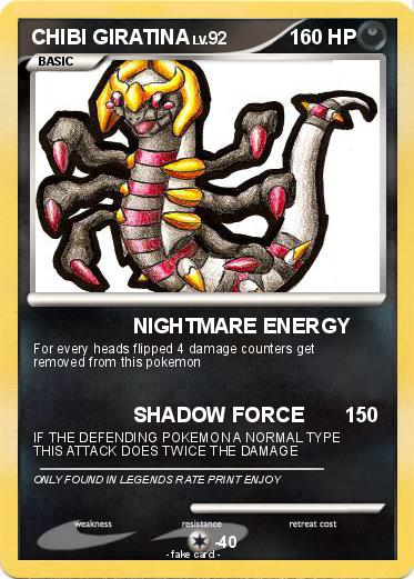 Pokemon CHIBI GIRATINA
