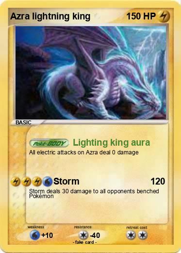 Pokemon Azra lightning king