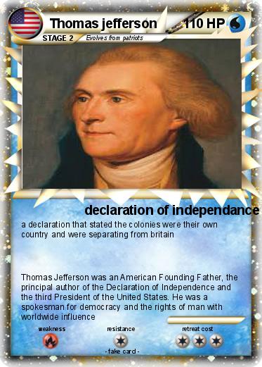 Pokemon Thomas jefferson