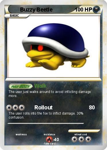 Pokemon Buzzy Beetle